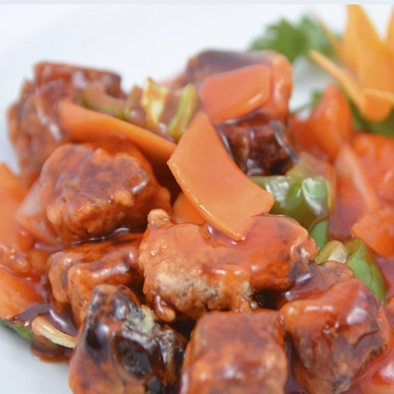Costillas agridulces