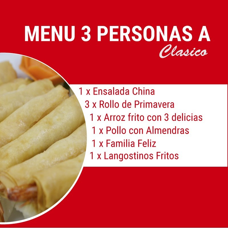 MENU 3 PEOPLE (A)